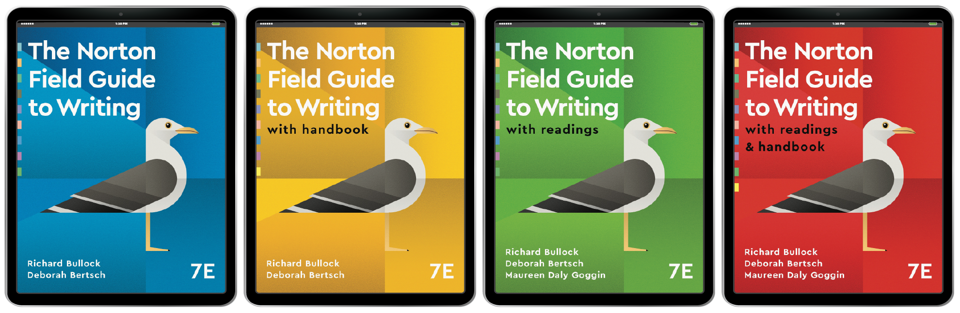 The Norton Field Guide to Writing, The Norton Field Guide to Writing with handbook, The Norton Field Guide to Writing with readings, The Norton Field Guide to Writing with readings & handbook book covers in iPad