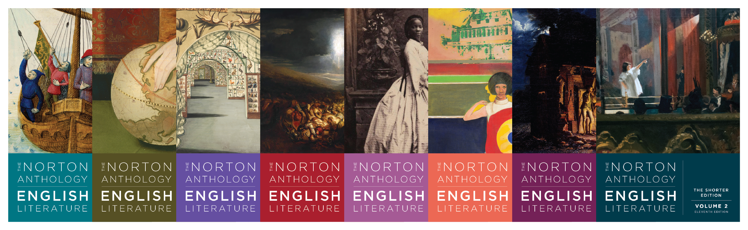Norton Anthology of English Literature Book Covers