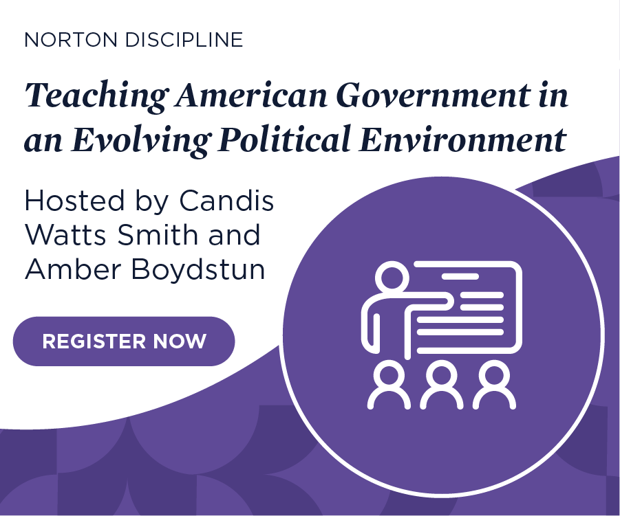 Register for Teaching American government in an evolving political environment