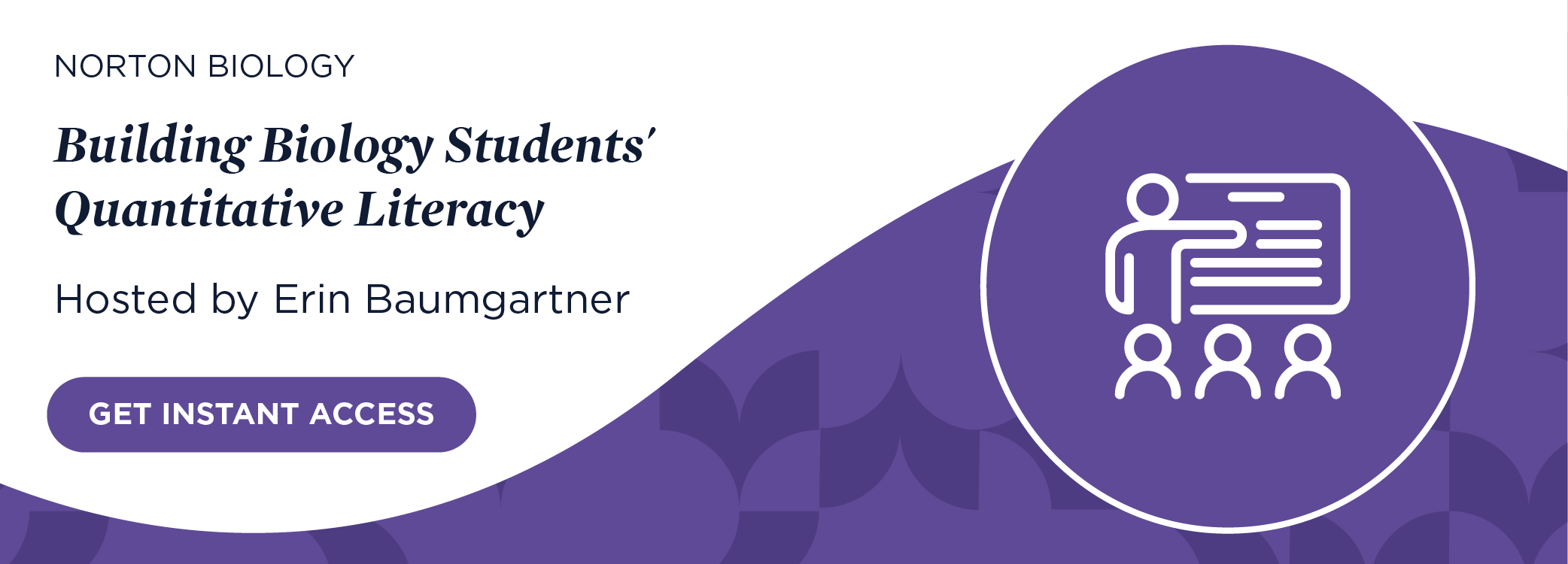 Get instant access to Building Biology students' quantitative literacy