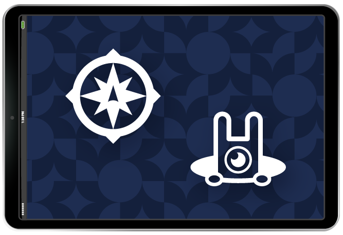 Smartwork and InQuizitive icons in iPad