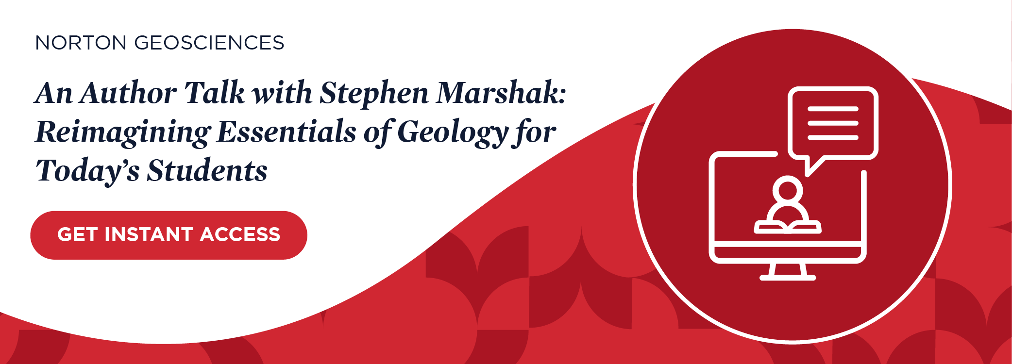 Register now for An Author Talk with Stephen Marshak: Reimagining Essentials of Geology for Today’s Students