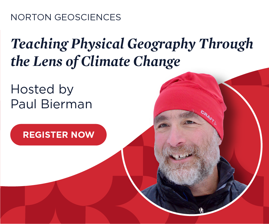 Register now for Teaching Physical Geography Through the Lens of Climate Change