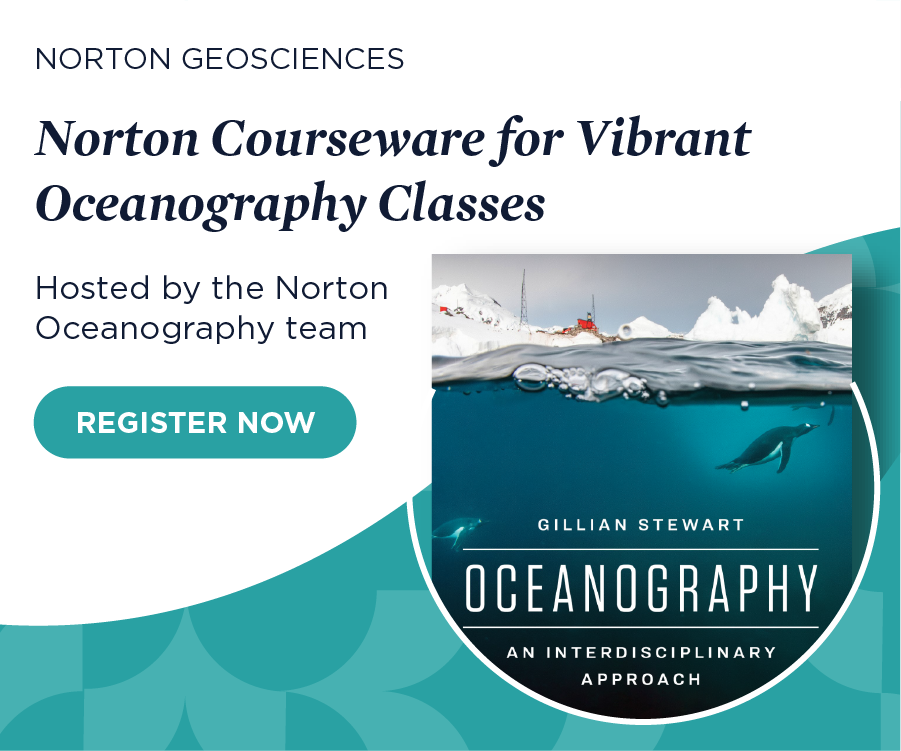 Register now for Norton Courseware for Vibrant Oceanography Classes
