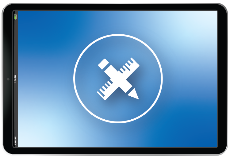 Instructor Resources Logo in iPad