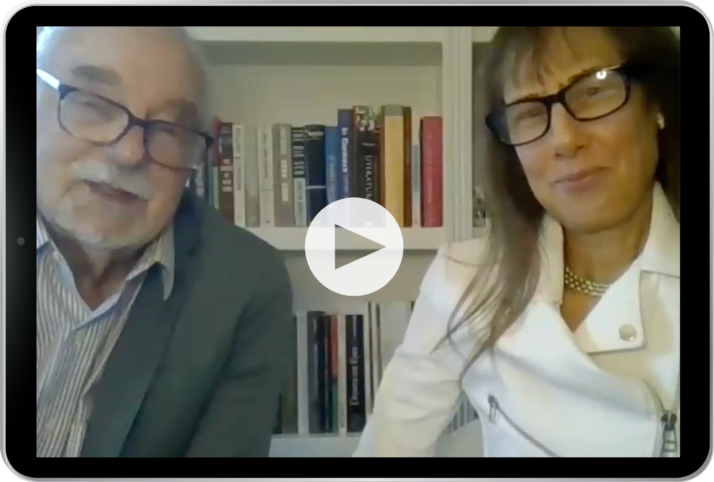Gerald Graff and Cathy Birkenstein video thumbnail in iPad