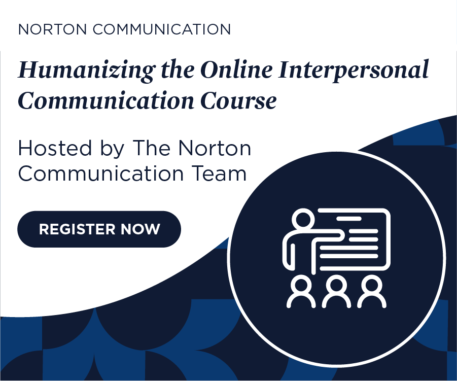 Register now for Humanizing the Online Interpersonal Communication Course
