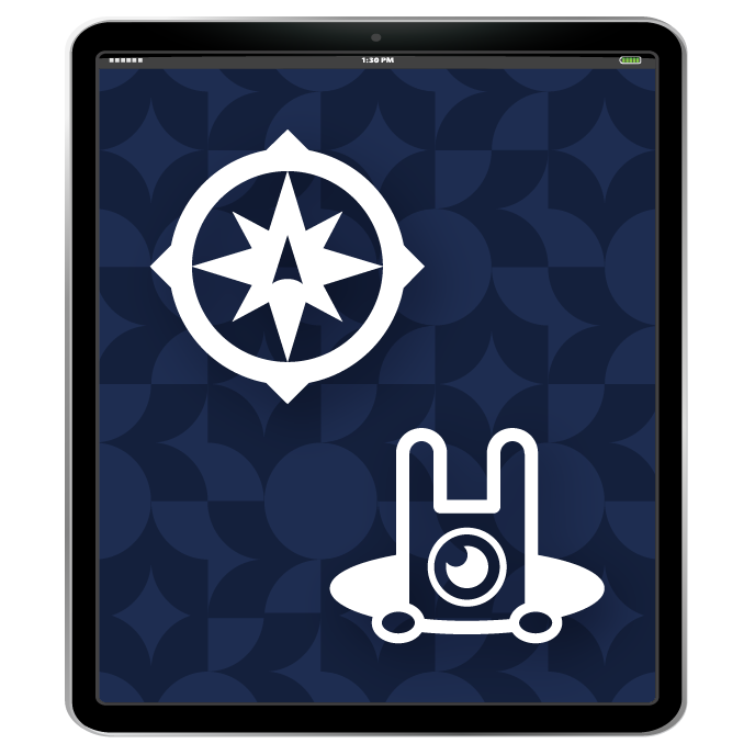 Smartwork and InQuizitive icons in iPad