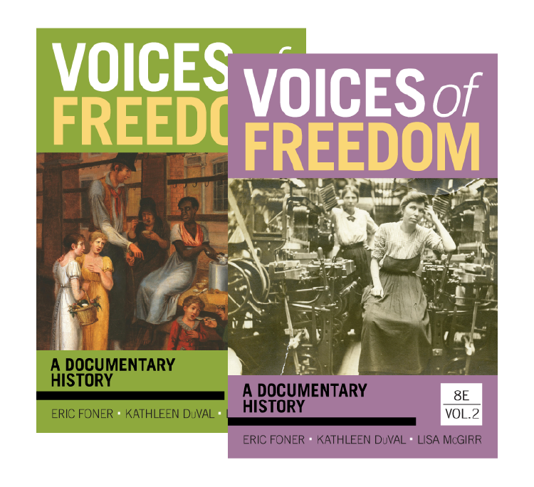 Voices of Freedom: A Documentary History book cover