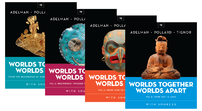 Worlds Together, Worlds Apart full version, volume 1, volume 2, and volume B