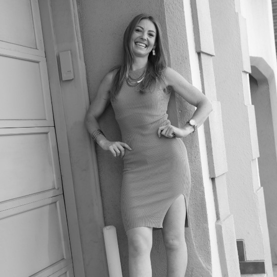 Black and white headshot of Rachel Noel, Sr Director, Quote to Cash and Revenue Accounting at Zuora