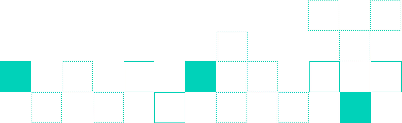 Orange linear pattern, featuring concentric arcs and a circular element.