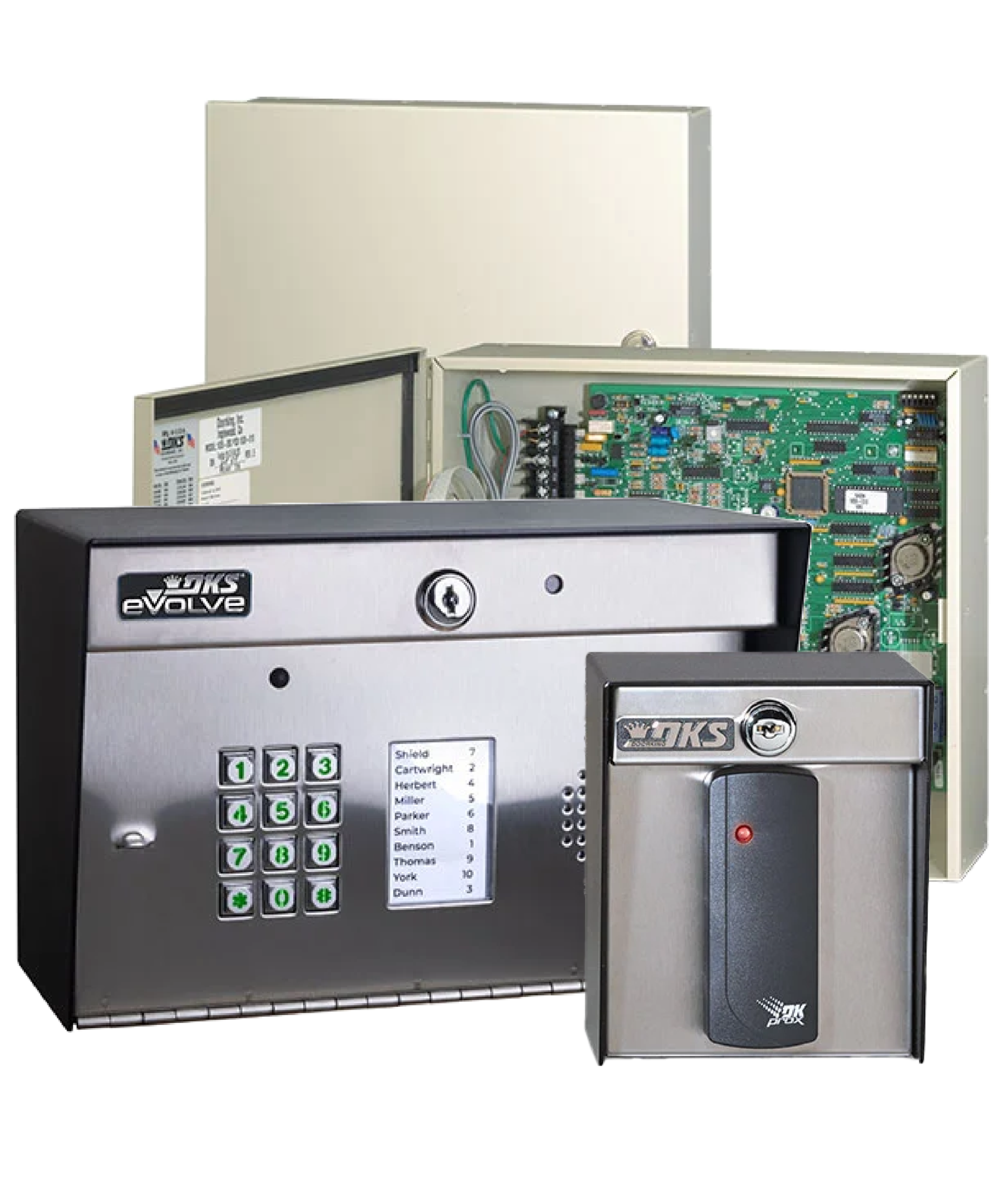 Doorking intercom devices