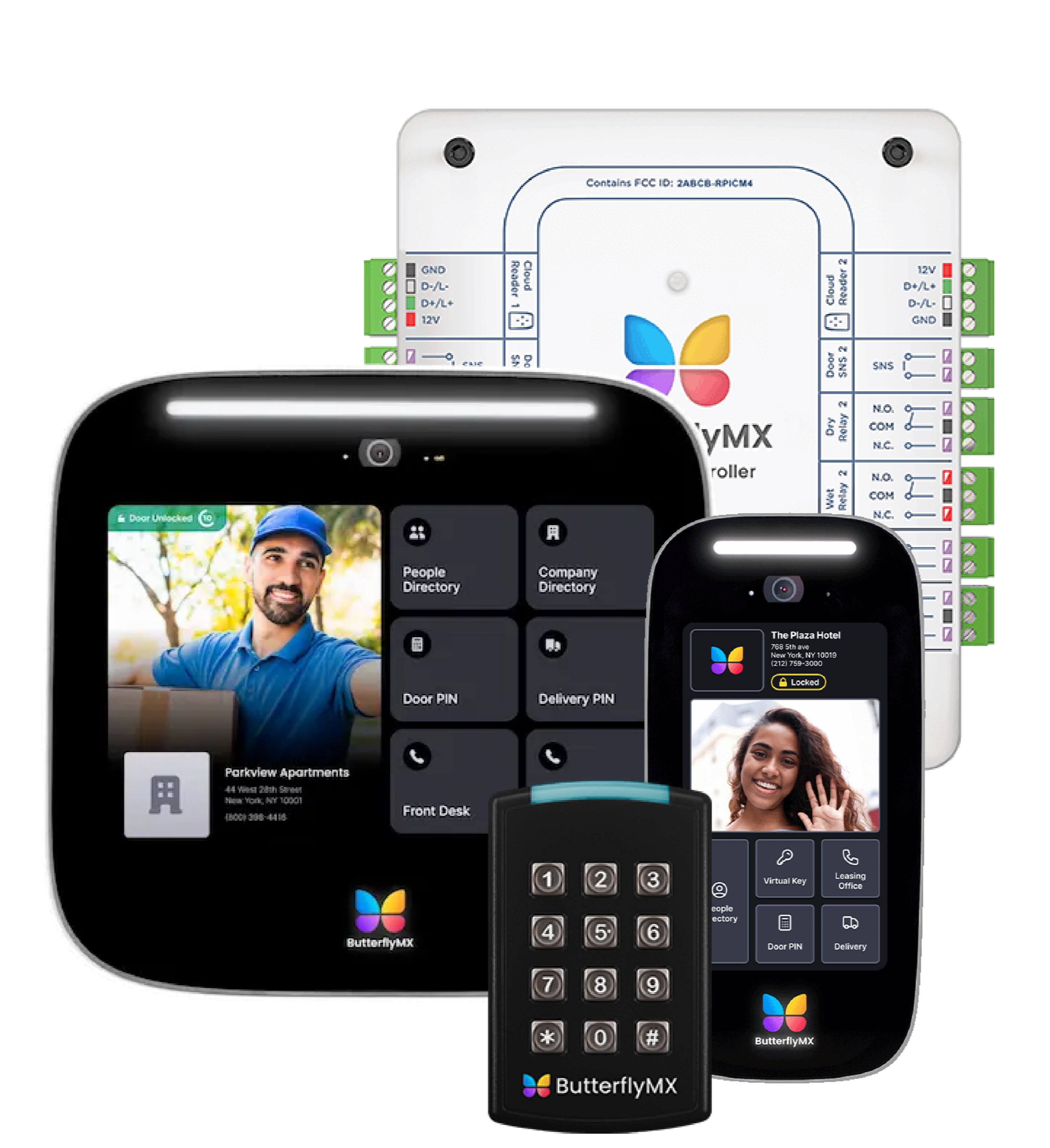 Butterflymx access control devices