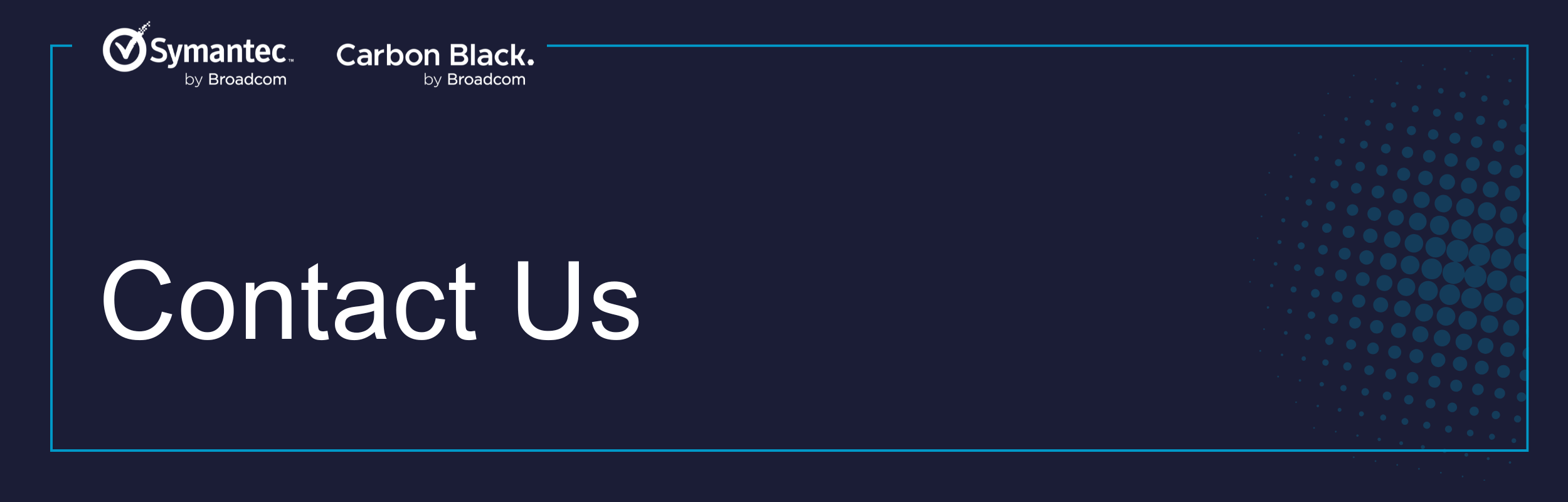 Contact Us at Broadcom