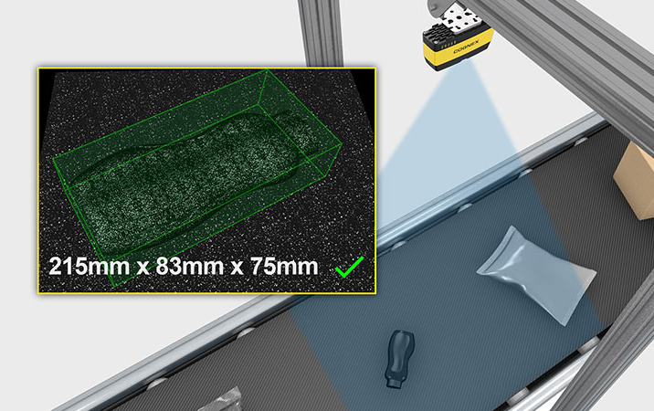3D-A1000 인바운드 패키지 치수 측정