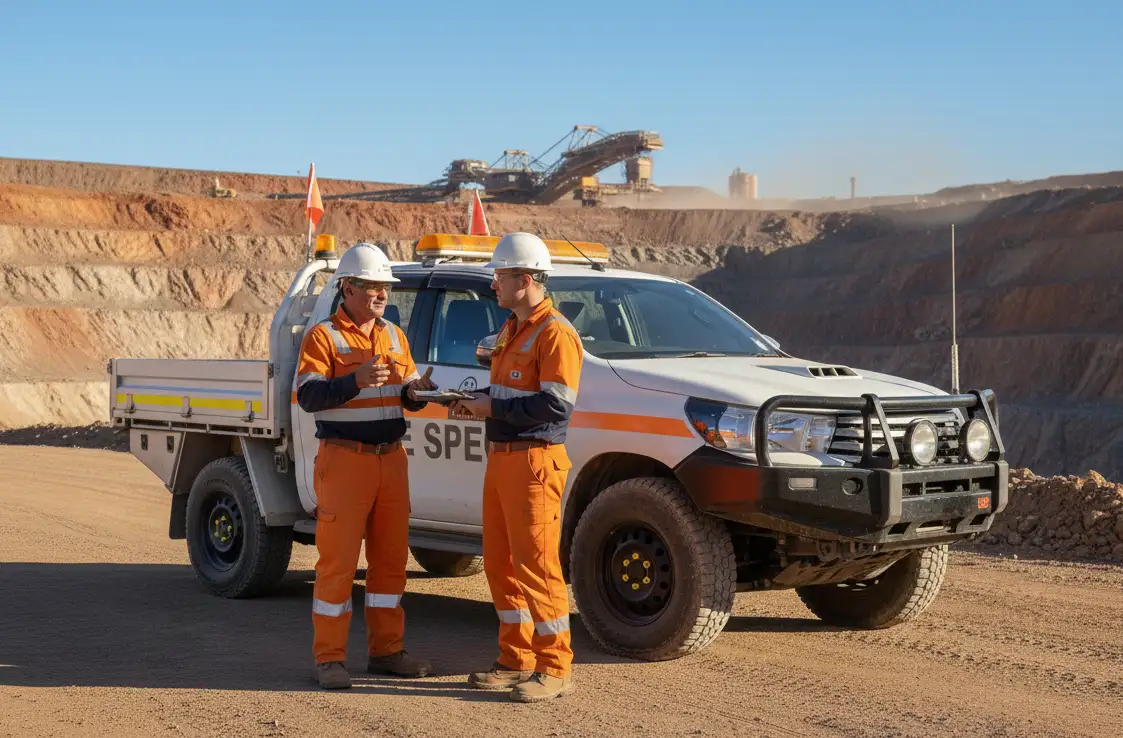 HiLux at an Australian mine site