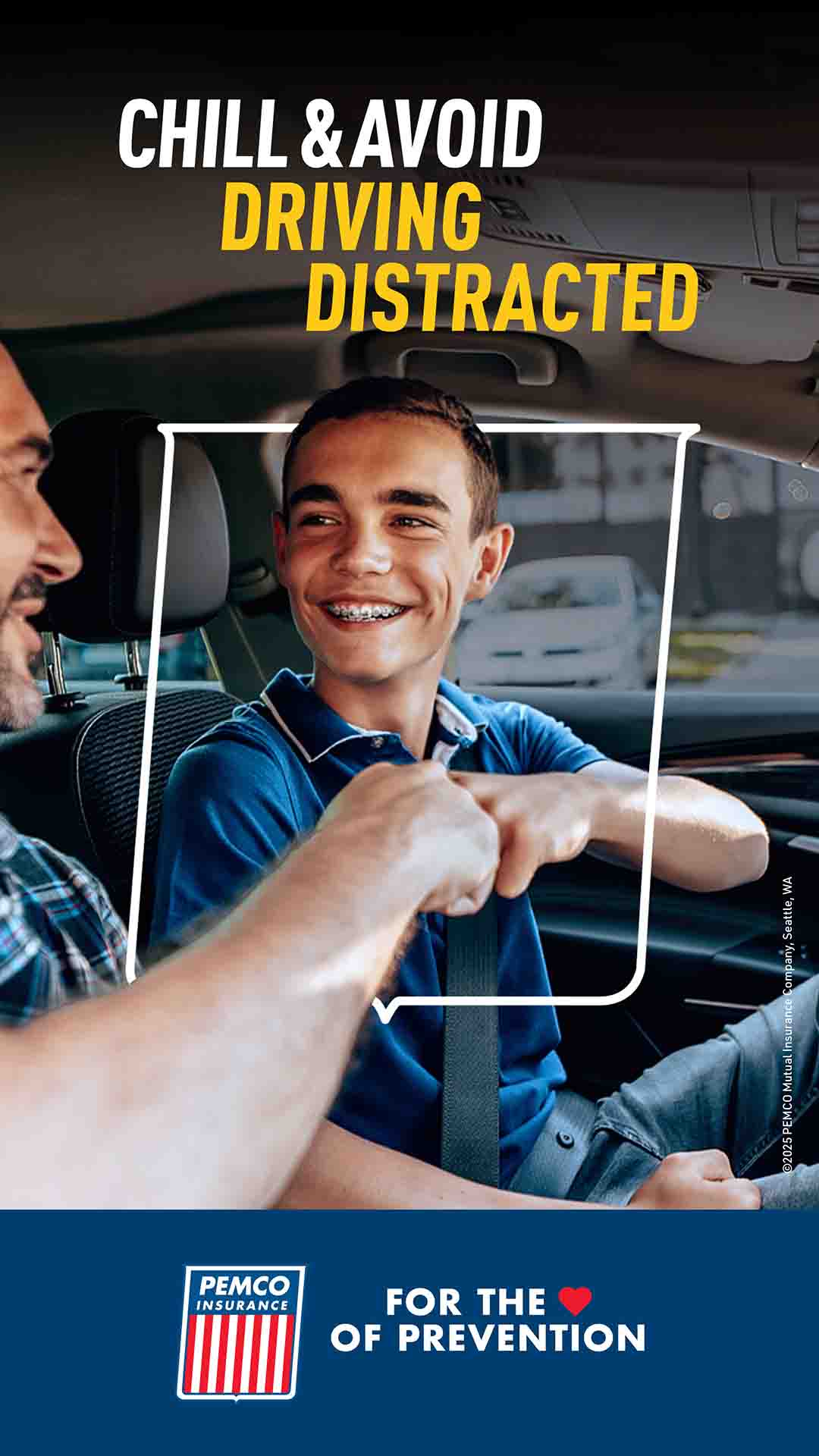 Chill & Avoid Distracted Driving