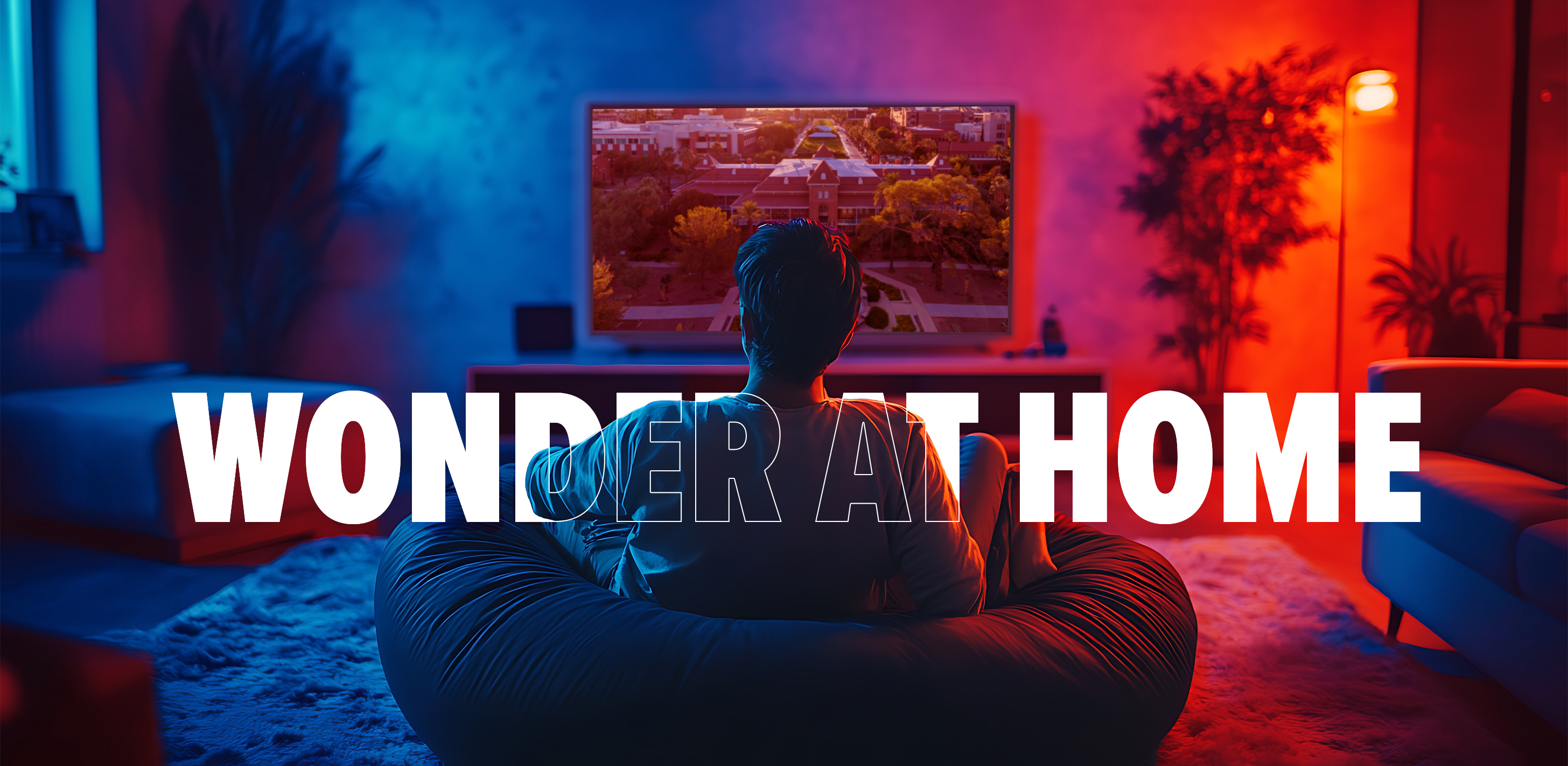 Registration header image for the Wonder at Home Series