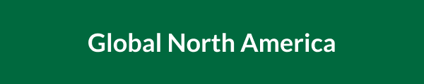 Text overlay: "Global North America" on a green background.