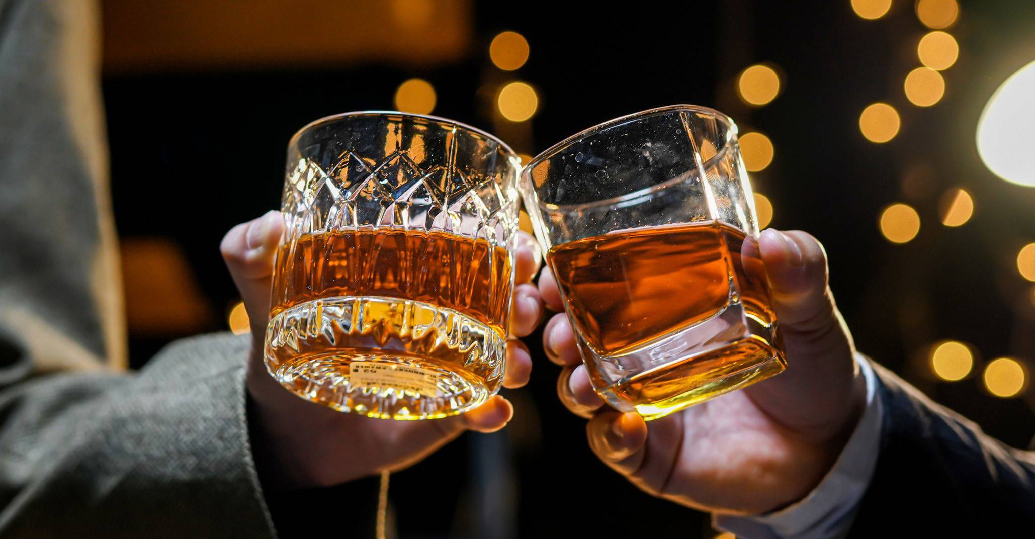 Novela Bar with orange lighting