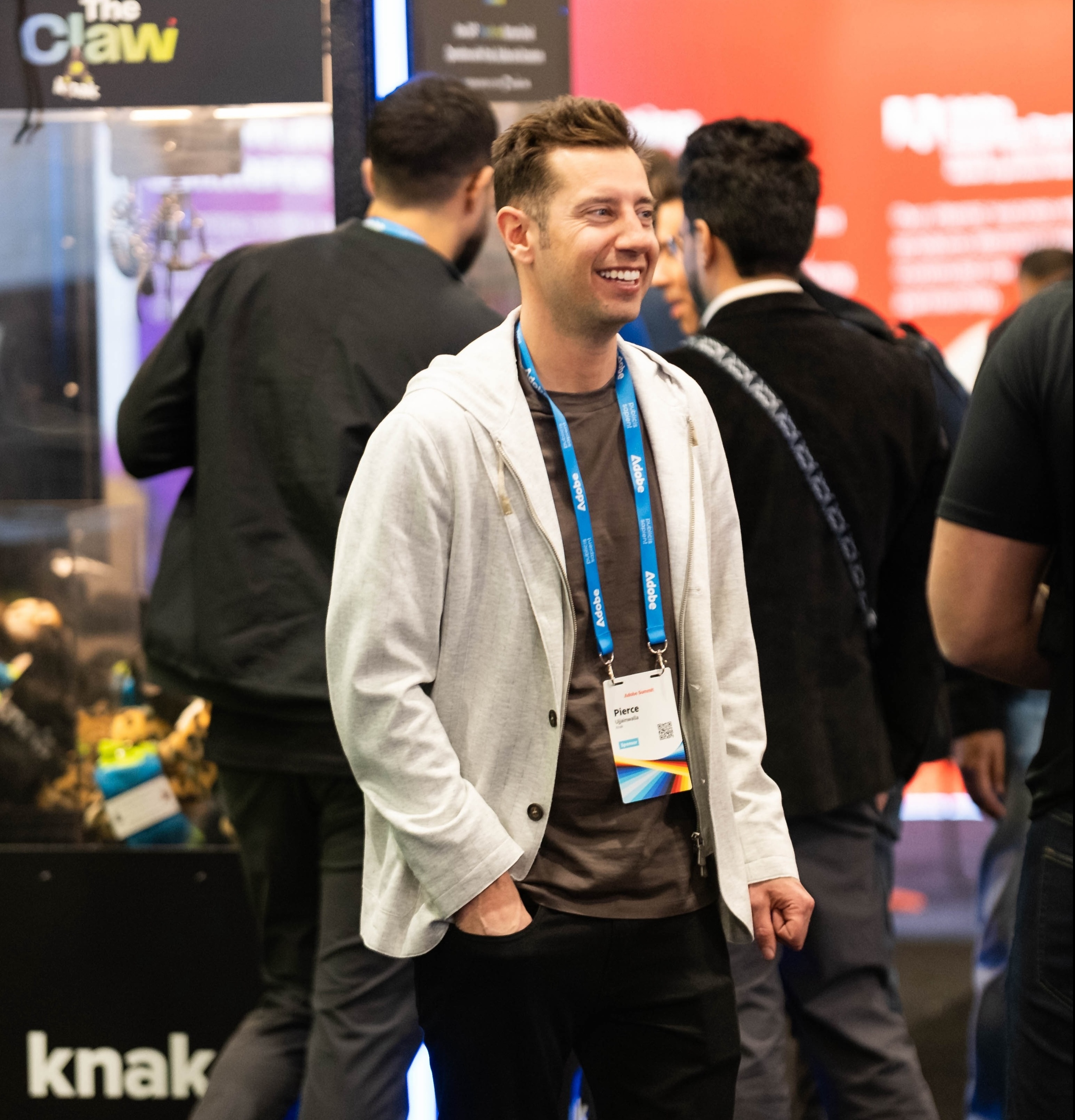 views from the knak booth