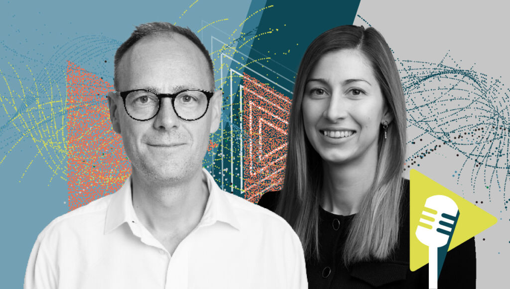 Toby Mitchenall (L) and Natalie Adomait (R)