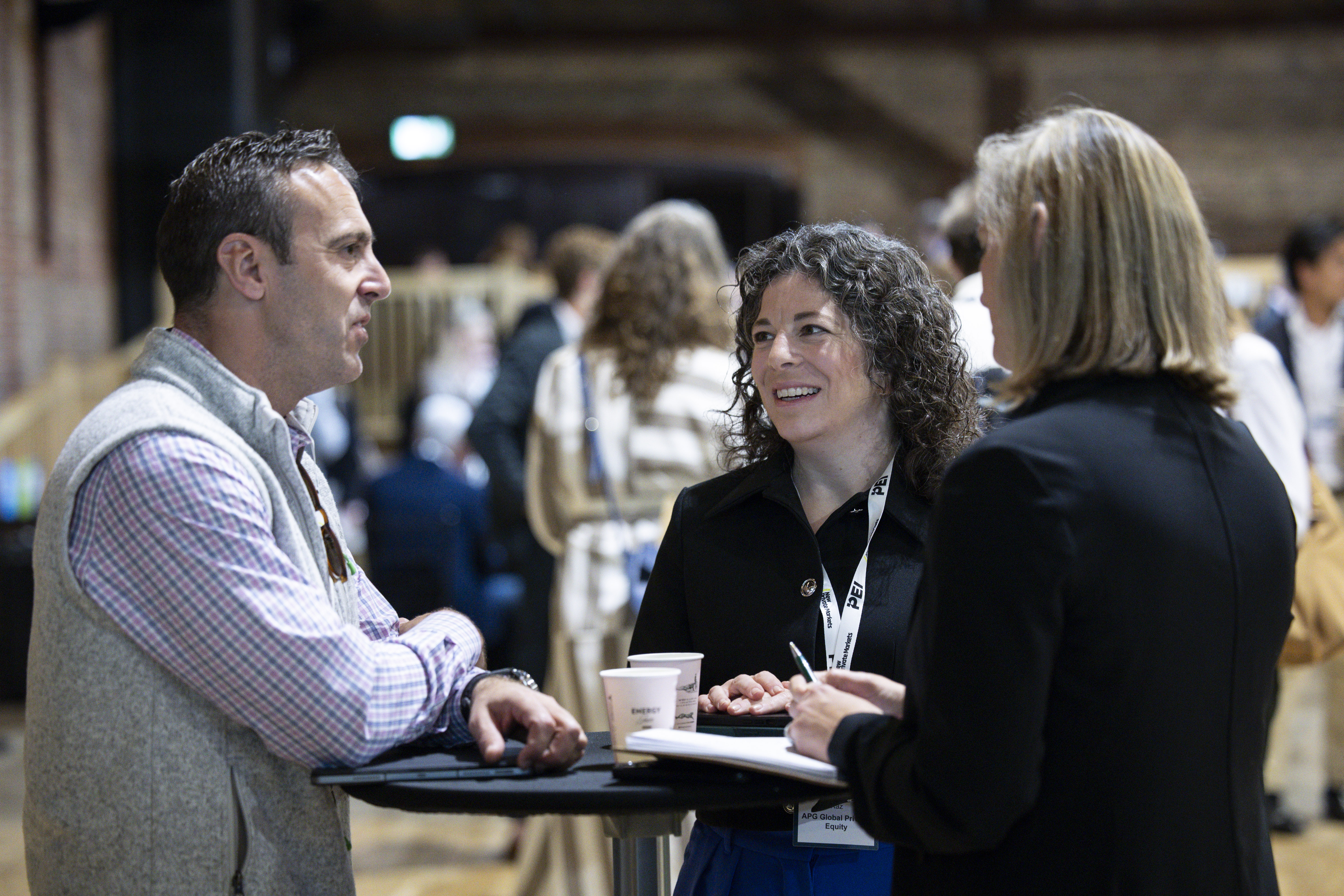 Networking image from RIF New York 2025