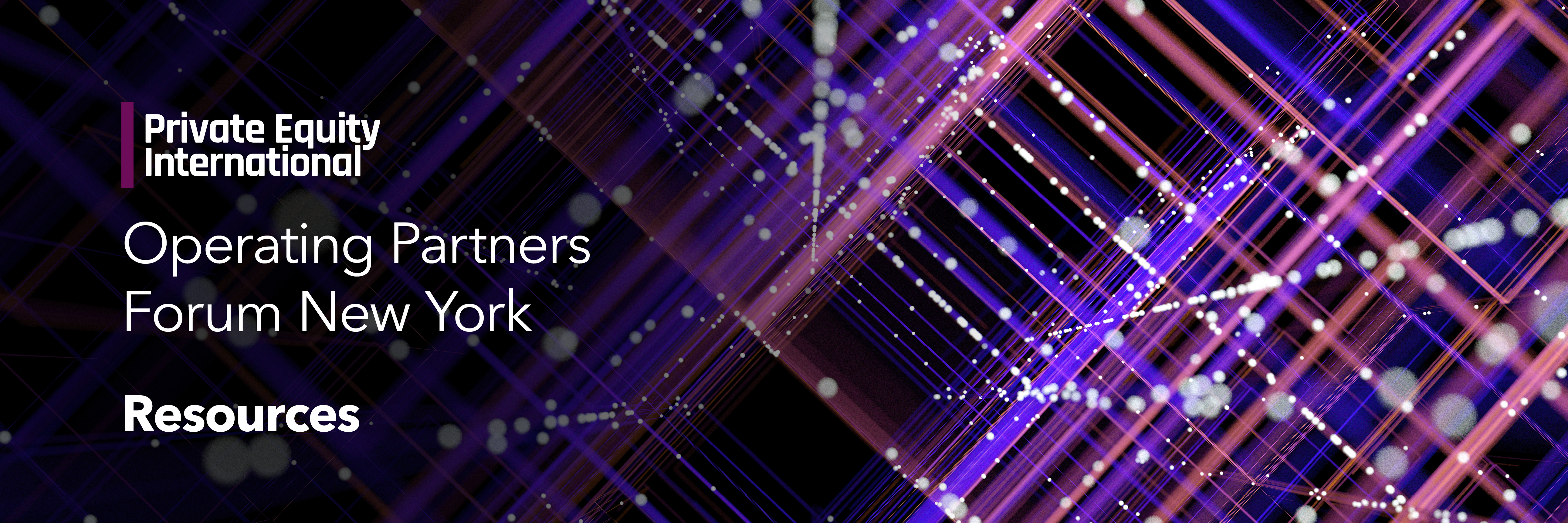 Private Equity International Operating Partners Forum Napa Resources