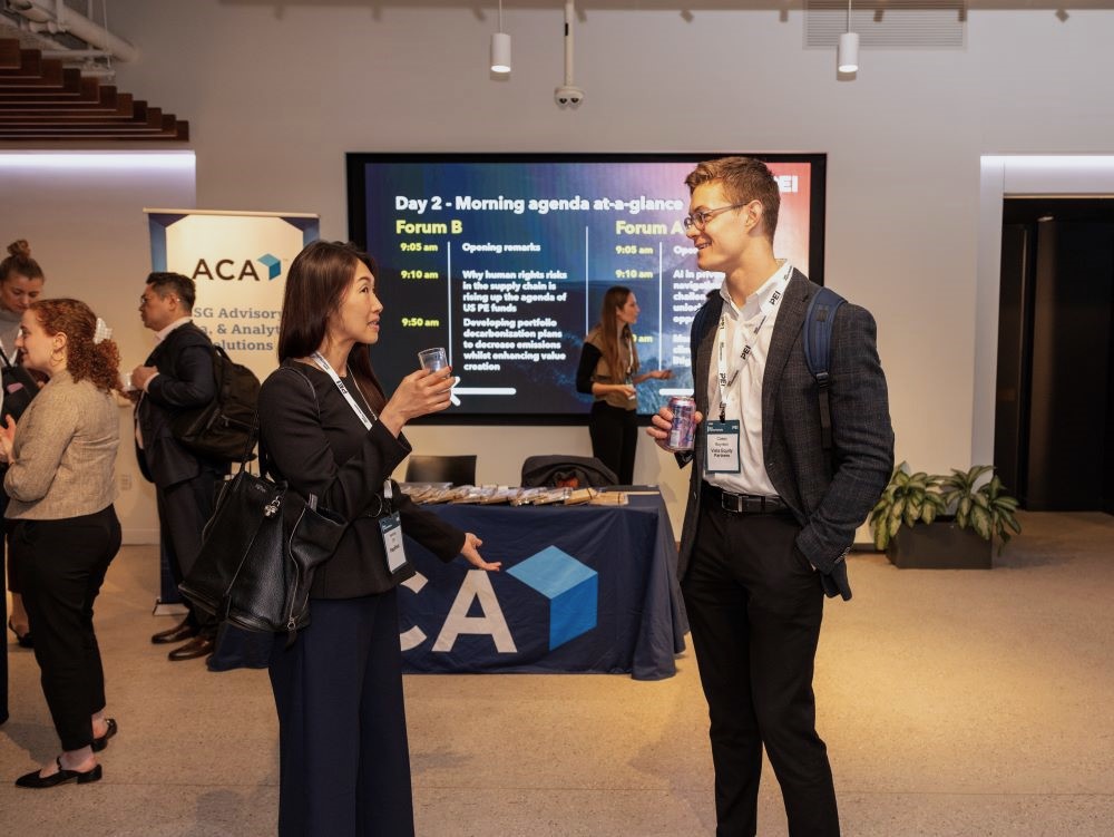 Networking image from RIF New York 2025