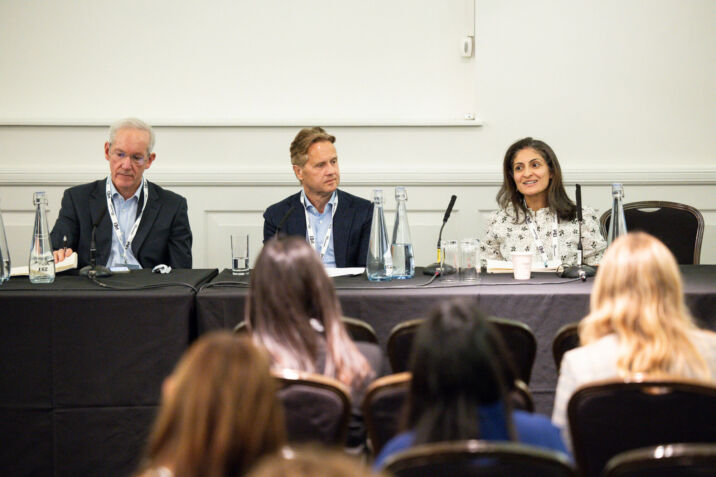 James Westhead, Better Society Capital; Andrew Dawber, Civitas Investment Management; Anita Bhatia, Joseph Rowntree Foundation