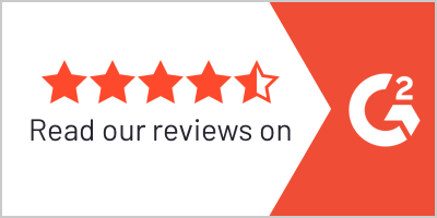 5-star rating. Read our reviews on G2.
