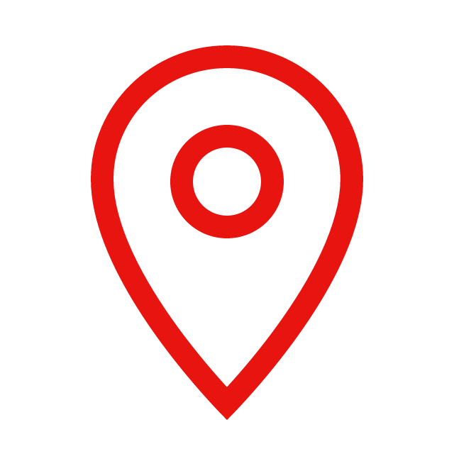 White checkmark in a circle.