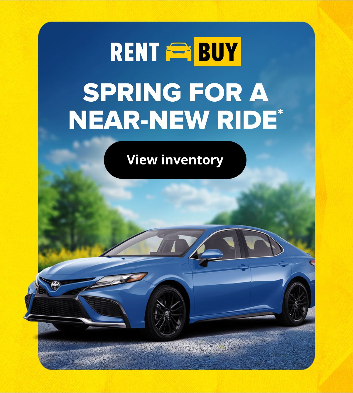 Spring for a near-new ride | View inventory