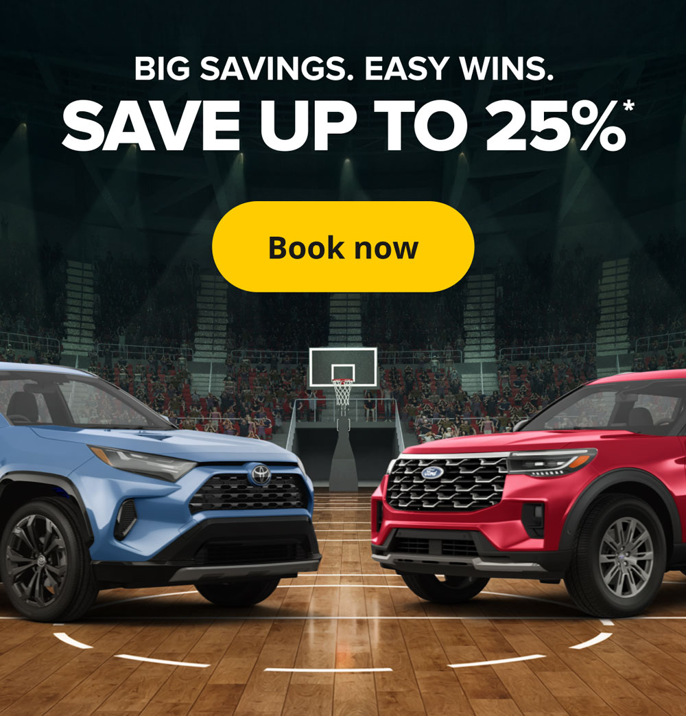 Big savings. Easy wins. Save up to 25% | Book now