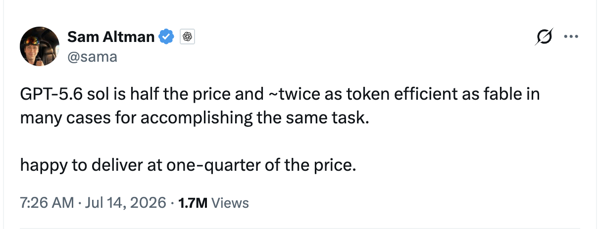 Text graphic displaying "OpenAI Startup Drop" in black letters on a pastel gradient background.