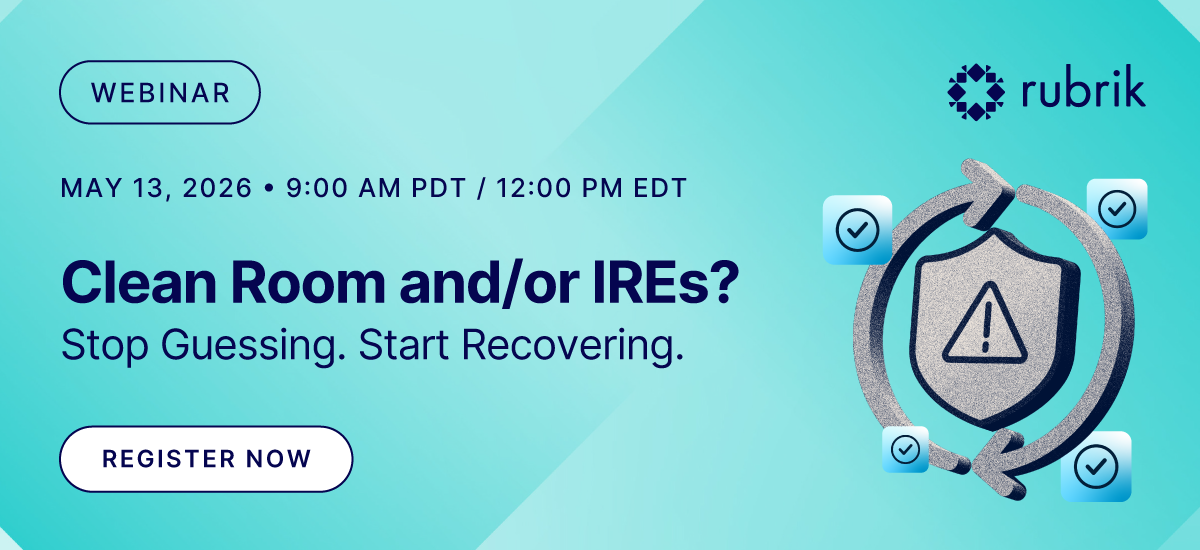 Clean Room and/or IREs? Stop Guessing. Start Recovering.