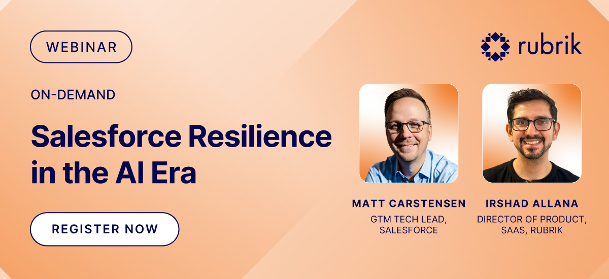 Salesforce Resilience in the AI Era