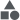 Geometric shapes icon